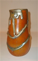 Charles Lotton Orange Lava Cypriot Vase
I love this one.  The color looks Gold to me
but it is listed as orange.

Aprox Size 8 by 4
Signed Charles Lotton
Dated 2014