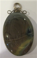 David Lotton Art Glass Pendant
Group was made by David in 1985 but not dated. Signed by David
Glass cut and polished and wrapped in gold wire.
â€‹This pendant is beveled on top. Really Special.
Each Pendant is One of a Kind.
Size 1.5 by 1