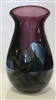 Robert Lagestee Small Vase
Beautiful Purple with Cobalt Leaves
Vines in adventurine

Size 5.25  by 3.5
Signed Robert Lagestee 2017 Lotton

Perfect for the New or Young Collector
Great Cabinet Piece
Gift Giving Price Range.