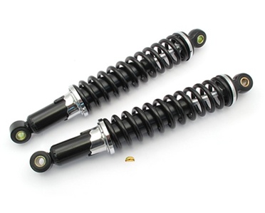 black adjustable shocks - 280mm