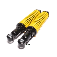 black n YELLOW adjustable shocks - 300mm