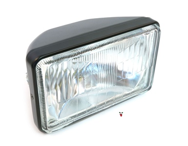 black GUIA square headlight - 6.5"