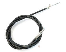 heavy duty moped rear brake cable with 2.5mm cable + knarp