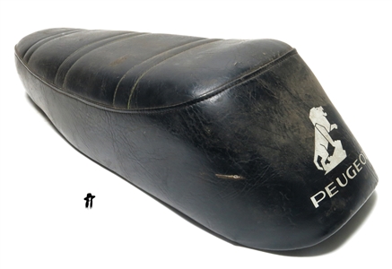 NOS peugeot long seat with lion logo