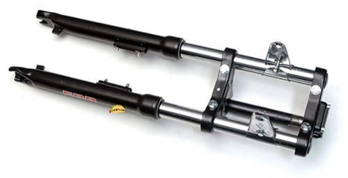 peugeot SPX prototype black EBR forks - short