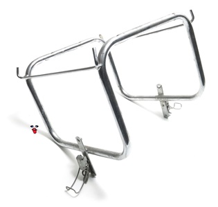 USED chrome saddleback rack - #1