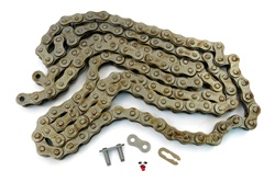 420 black motorcycle chain - 136 links