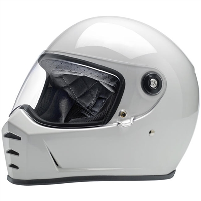 biltwell LANE SPLITTER helmet - GLOSS white