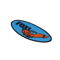 MOPED THREADS foxi gt logo patch - BLUE
