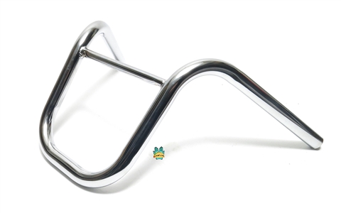 farmer chloe feldman's lawnmower handlebars - CHROME