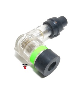 clear plastic spark plug boot