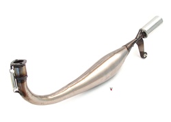 derbi ZEN performance exhaust pipe - 75cc