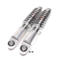 progressive spring rate adjustable shocks with EGOBOOST™ technology- 280mm - 300mm in CHROME