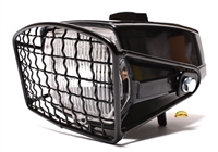 universal EURO headlight WITH grill - black
