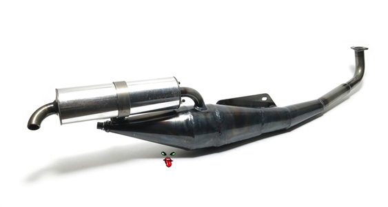 tomos A3 & A35 SIDEBLEED estoril performance pipe + adjustable end bleed!!!!!!