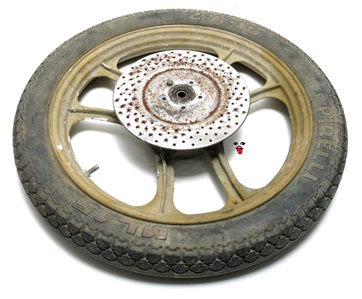 USED grimeca gold 16" disc wheel