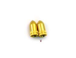 gold bullet valve stem caps