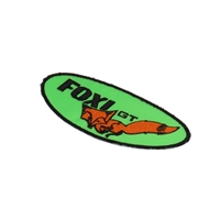 MOPED THREADS foxi gt logo patch - GREEN