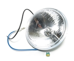 replacement halogen headlight LENS w/ 25w bulb