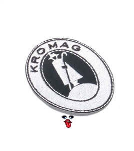 MOPED THREADS kromag logo patch - mostly white