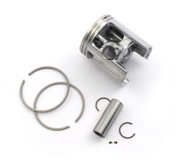 malossi vespa piston for 43mm cylinders - 12 pin