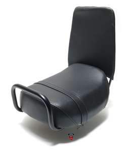 XTREME buddy egg MASTER duoseat with BACKREST for a comfy ride