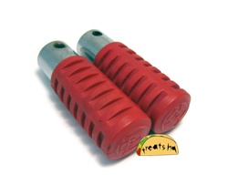 buzzetti moped red foot pegs