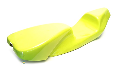 malossi MVR fiberglass race fairing - body section - yellow