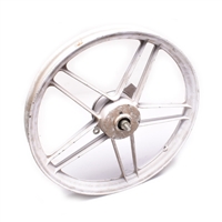 NOS 16" front FONDER MONTE five star mag wheel - white