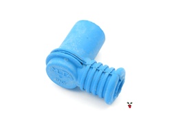 polini silicone spark plug boot - blue