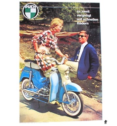 puch ds50 poster - fast entertainment for couples