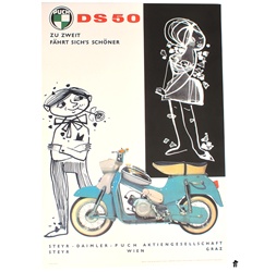 puch DS50 poster