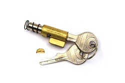puch front fork lock key set