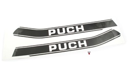 puch magnum black and white tank decals