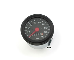 puch 100 km/h speedometer