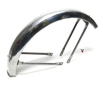 nice used random chrome front fender for 17" wheels