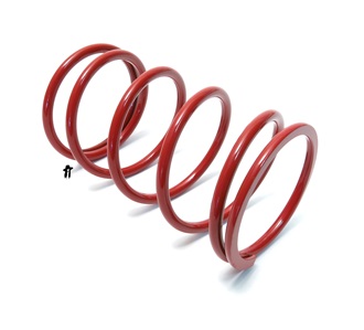 gy6 50 scooter rear contra spring - RED - 2000rpm