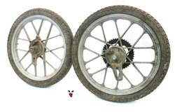 USED 16" snowflake mag wheel set for sachs