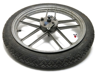 USED 16" front RAZZE PARALLELE five star mag wheel