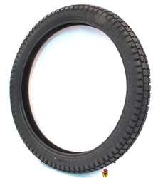 shinko 2.75-21 knobby moped tire - SR241