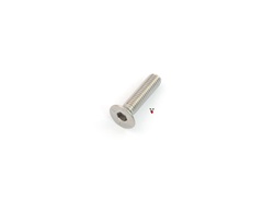 countersunk flat head allen bolt - stainless steel - m6 x 25mm