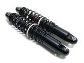 dual spring rate progressive adjustable shocks with EGOBOOST™ technology- 290mm - 310mm in BLACK