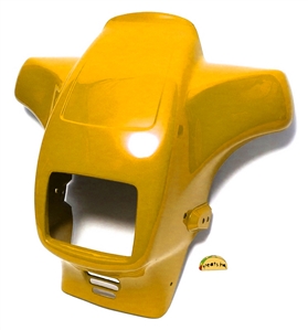 tomos OEM headlight fairing for targa/targa lx - yellow - v2
