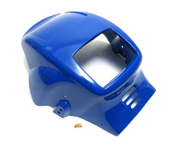 original OEM tomos ULTRA BLUE headlight fairing - late targa