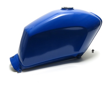 tomos OEM ULTRA BLUE gas tank for the LX and targa