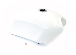 tomos OEM WHITE gas tank for the LX and targa