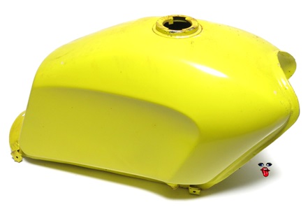 tomos OEM YELLOW gas tank for the LX and targa