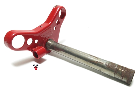 tomos OEM triple tree LOWER YOKE - RED older style