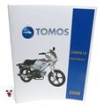 tomos OEM lx spare parts manual 2008