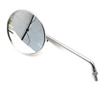 tomos OEM CHROME left side mirror - 8"